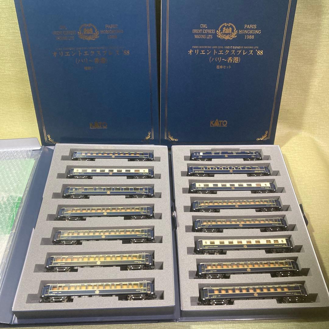 KATO10-1230/31オリエントエクスプレス'88(パリ〜香港)基本+増結