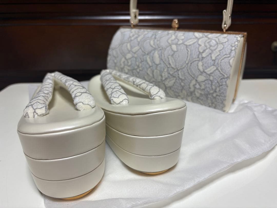 【セール中】振袖 フルセット 洗える 新品 レース 袋帯 草履 成人式 着物