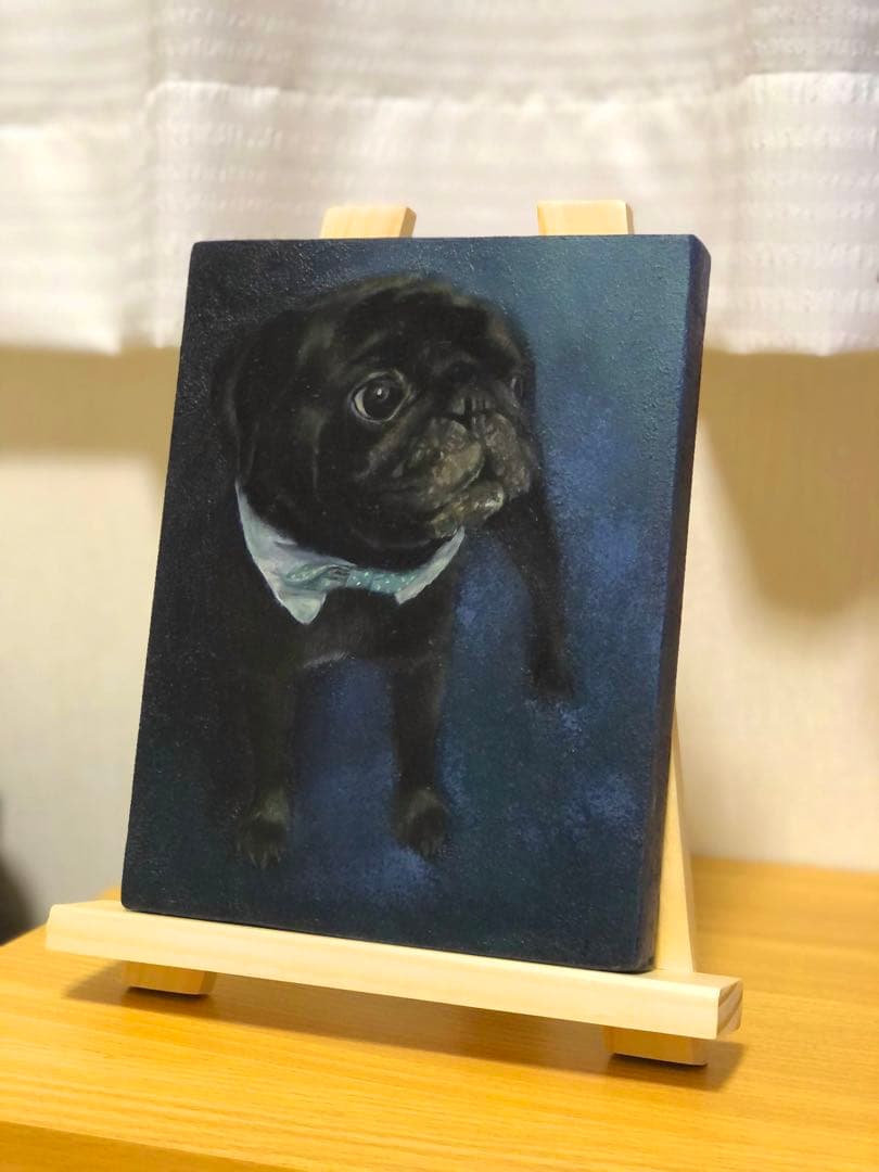 犬、猫、ペットの似顔絵オーダー