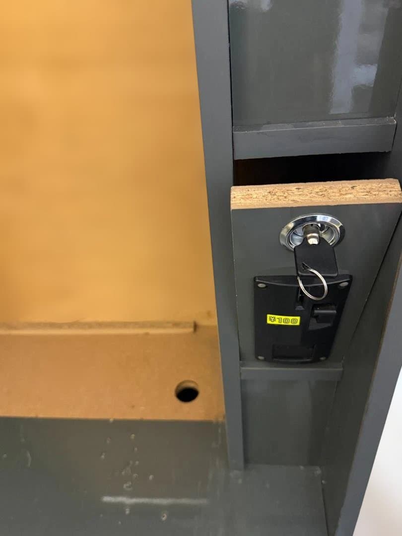 送料込み パチスロ ラック シューター 鍵付き ロングタイプ