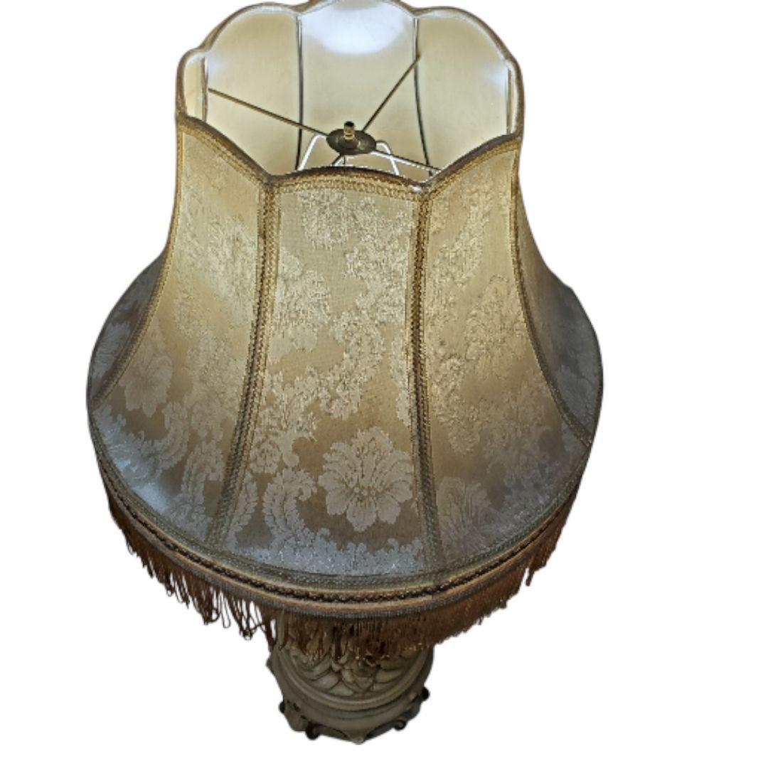 【激レア/特大90cm】高級 陶器製 アンティークランプ 西洋美術 フィギュリン