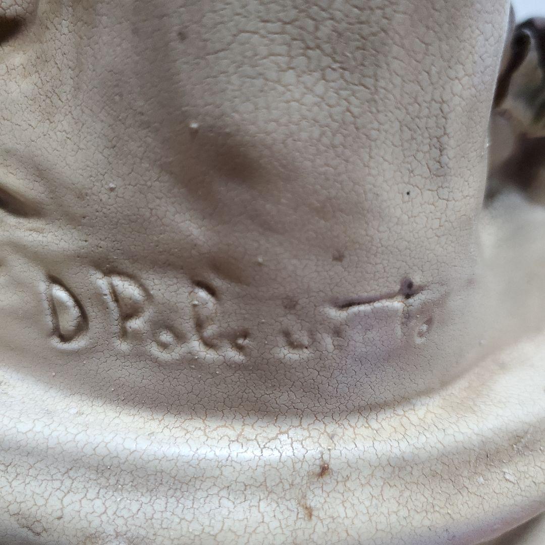 【激レア/特大90cm】高級 陶器製 アンティークランプ 西洋美術 フィギュリン