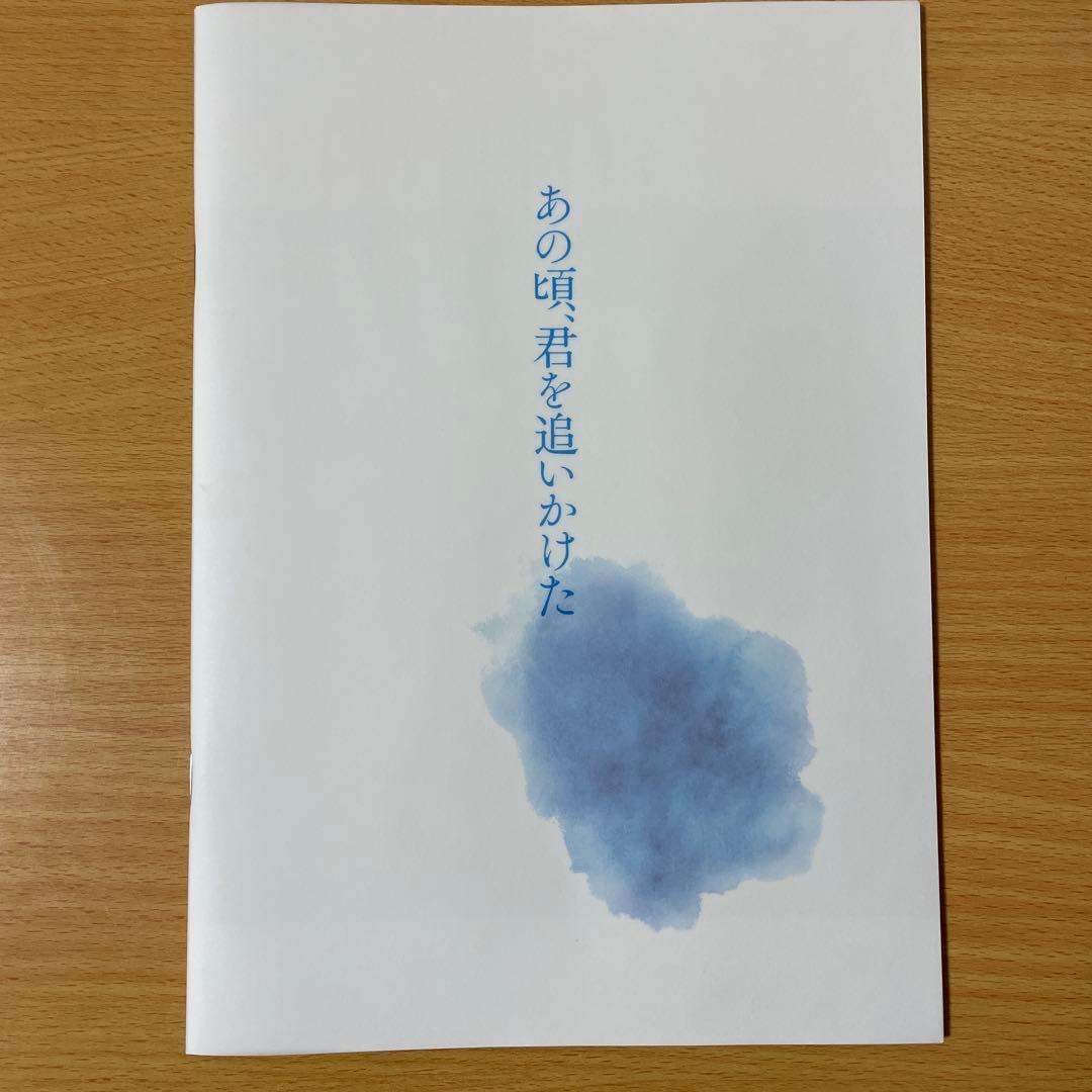 映画「あの頃、君を追いかけた」オリジナルTシャツ Mサイズ & 映画パンフレット