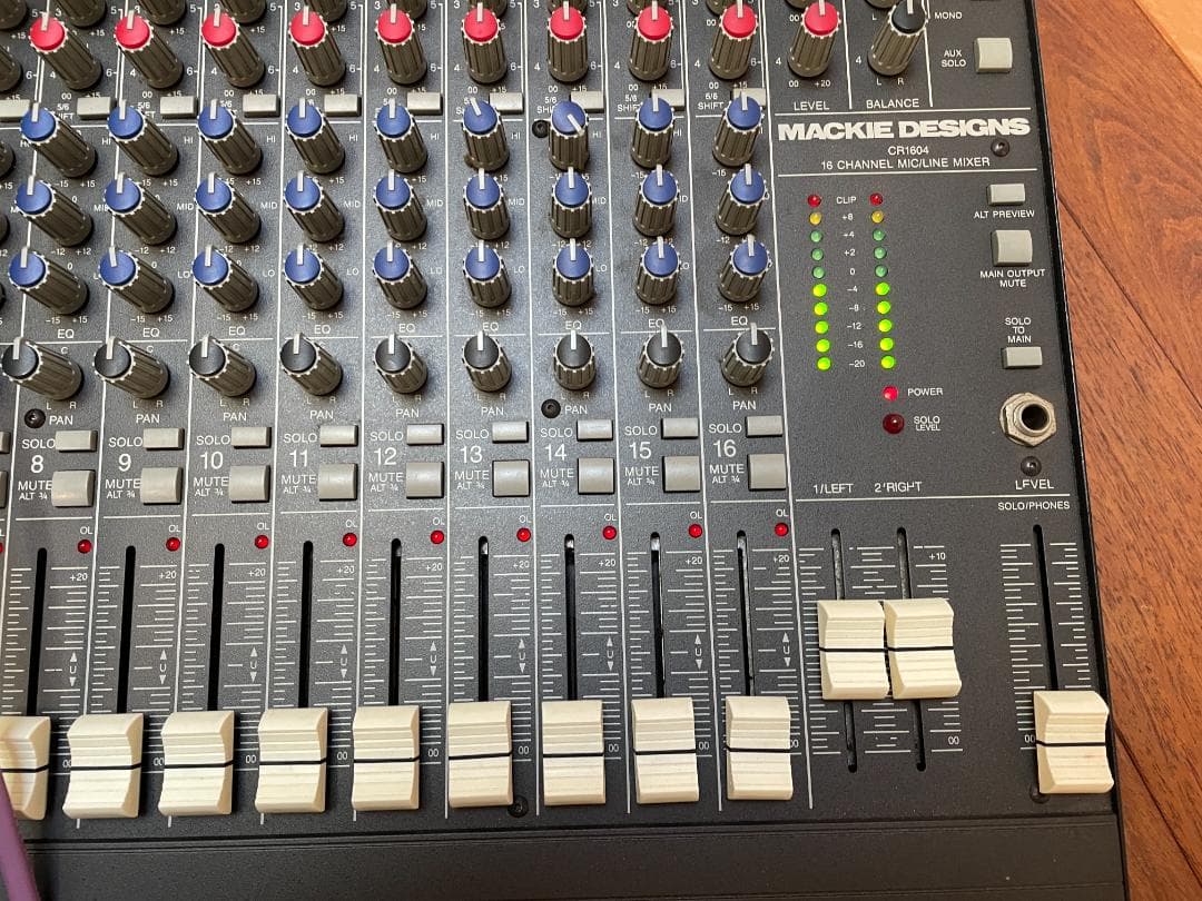 MACKIE CR1604 16チャンネル アナログミキサー ＜美品＞
