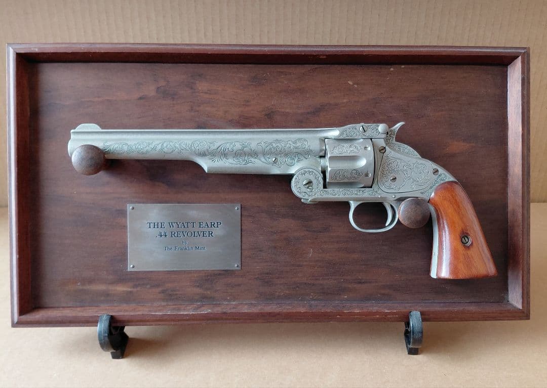 フランクリンミント ワイアットアープ 44リボルバー モデルガン 装飾銃