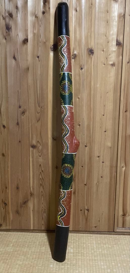 ユーカリ製ディジュリドゥ アボリジニ　オーストラリア