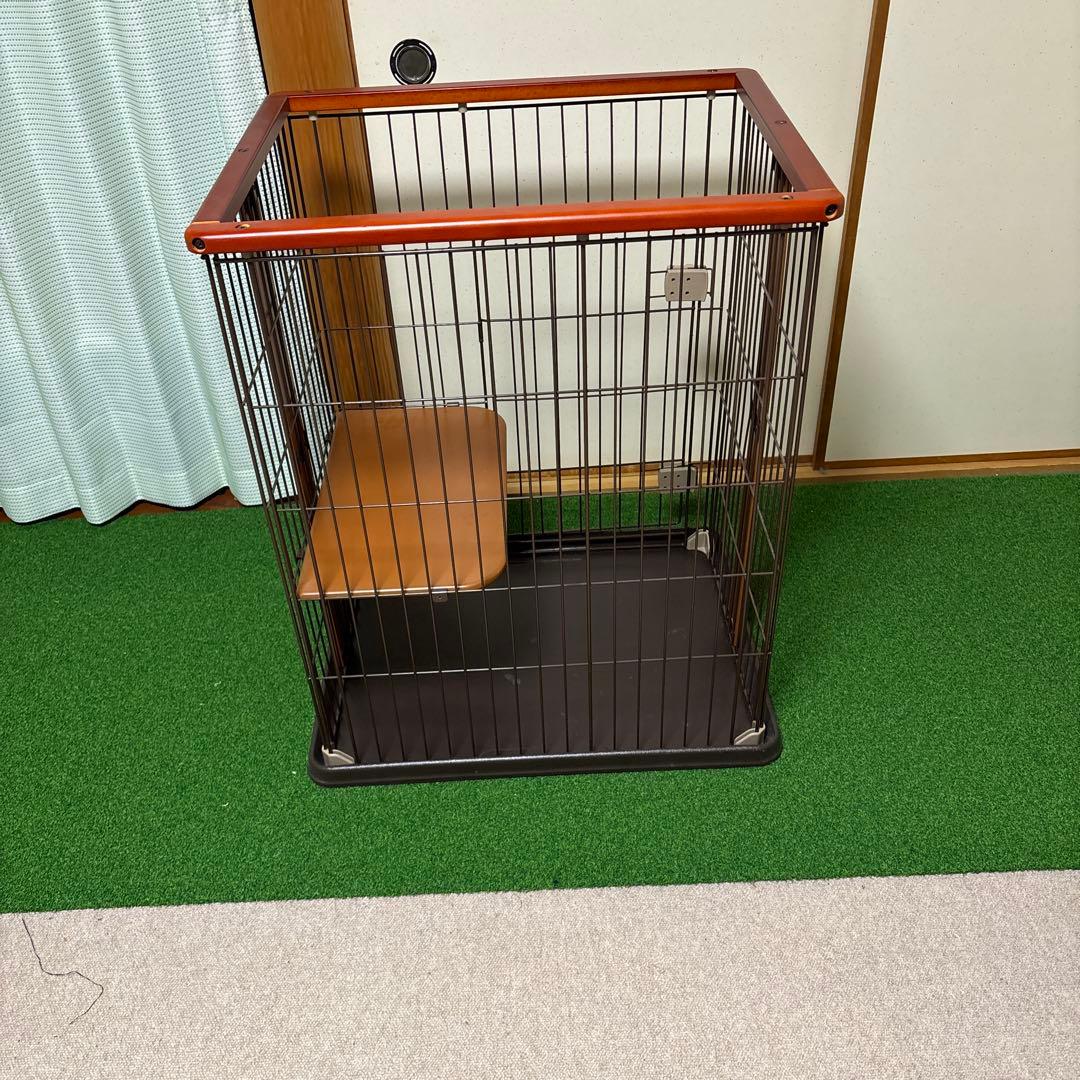 キャットゲージ　ブラウン　中型