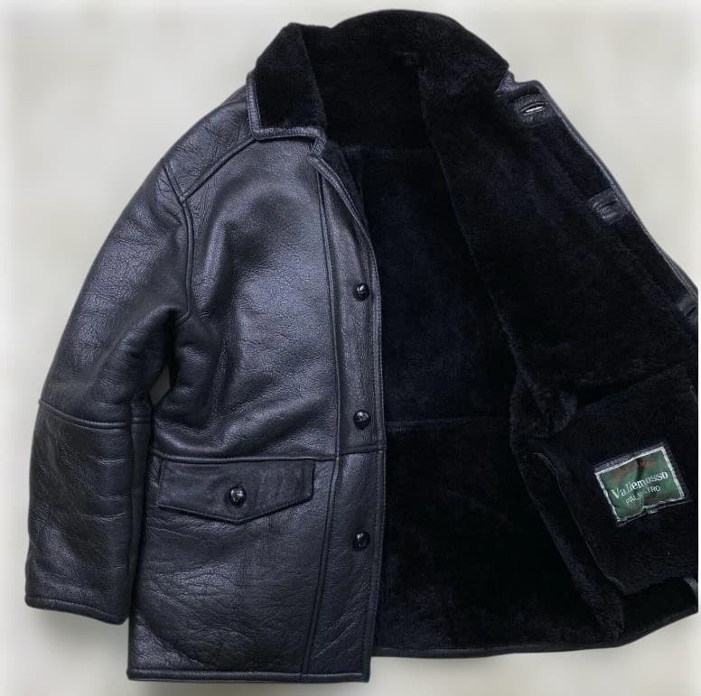 ムートンコート　Vallemosso　【羊革 Lサイズ 美麗】