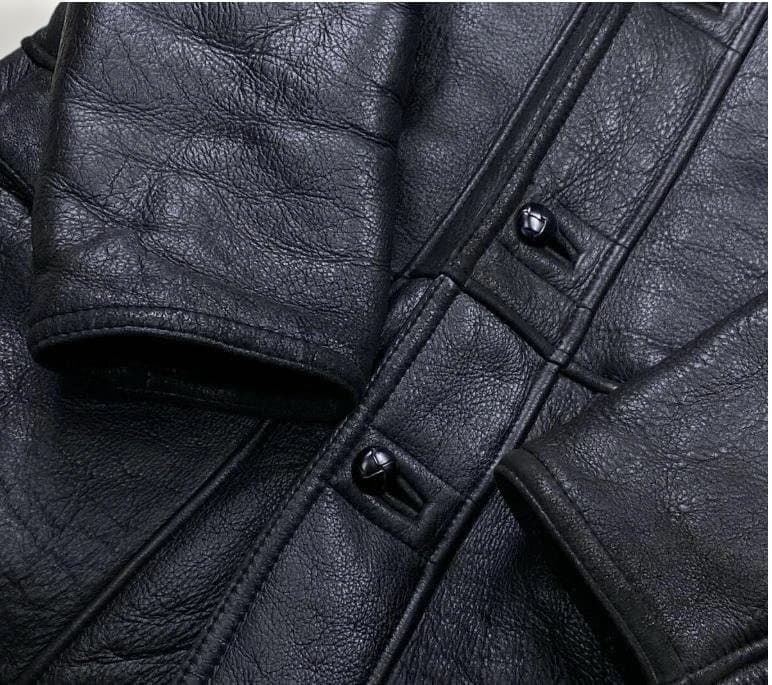 ムートンコート　Vallemosso　【羊革 Lサイズ 美麗】