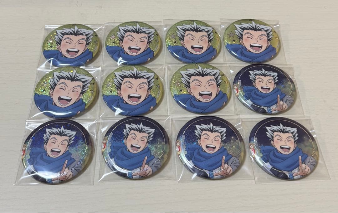 ハイキュー コスモワールド 缶バッジ 木兎光太郎 12点