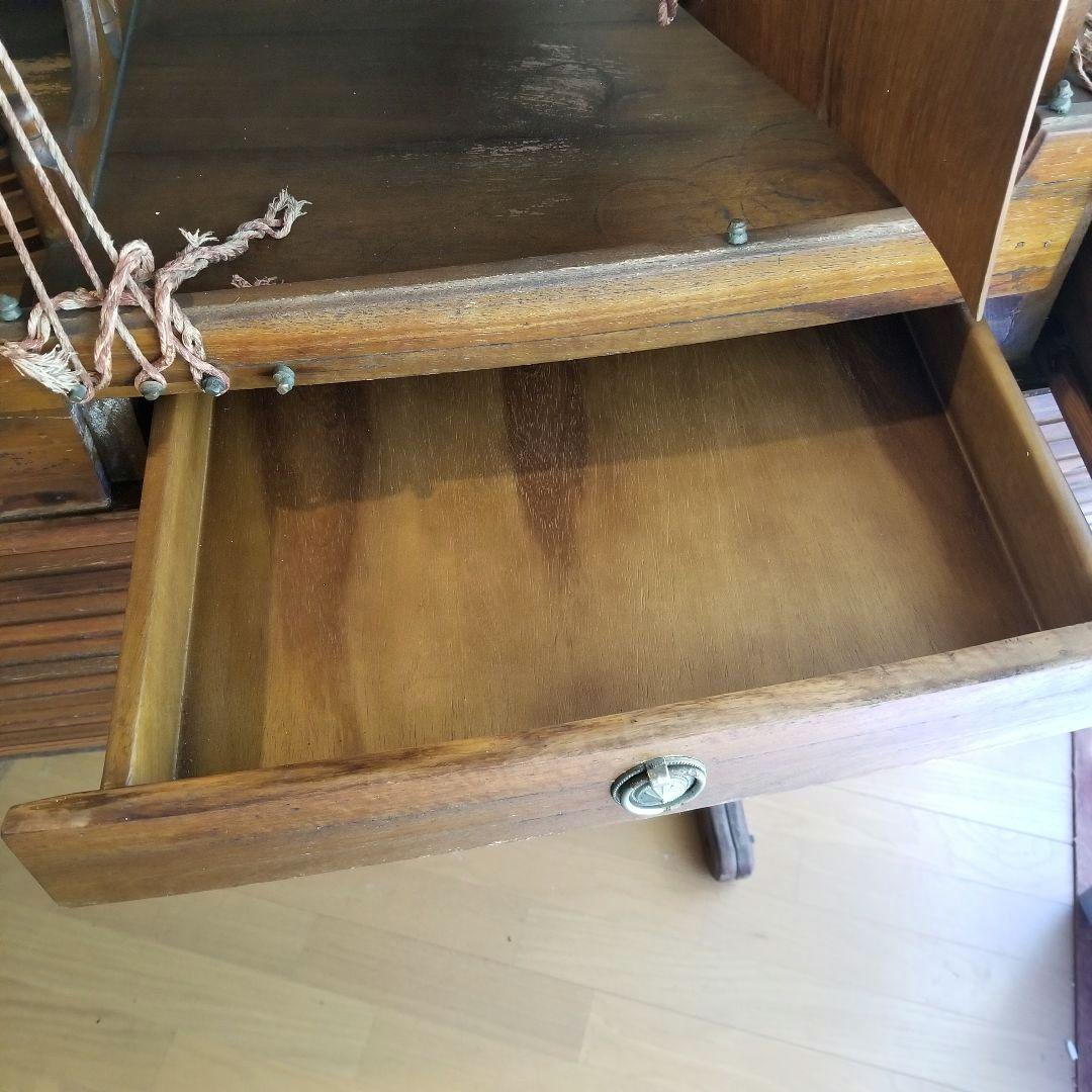 アンティークワインラック　船　ヴィンテージ　スペイン製　チーク材