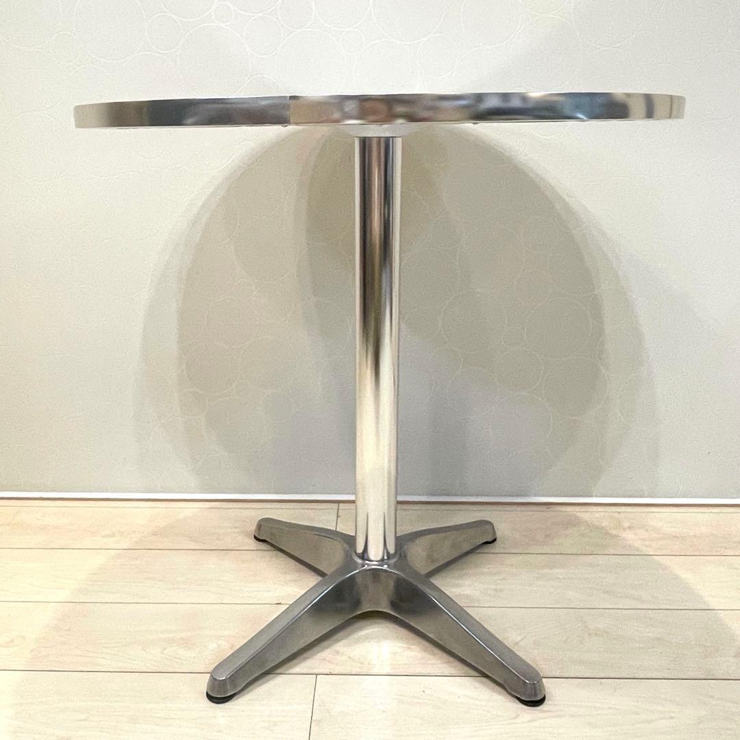【希少】ヴィンテージ メタリック ラウンドテーブル ダイナー仕様 レトロモダン