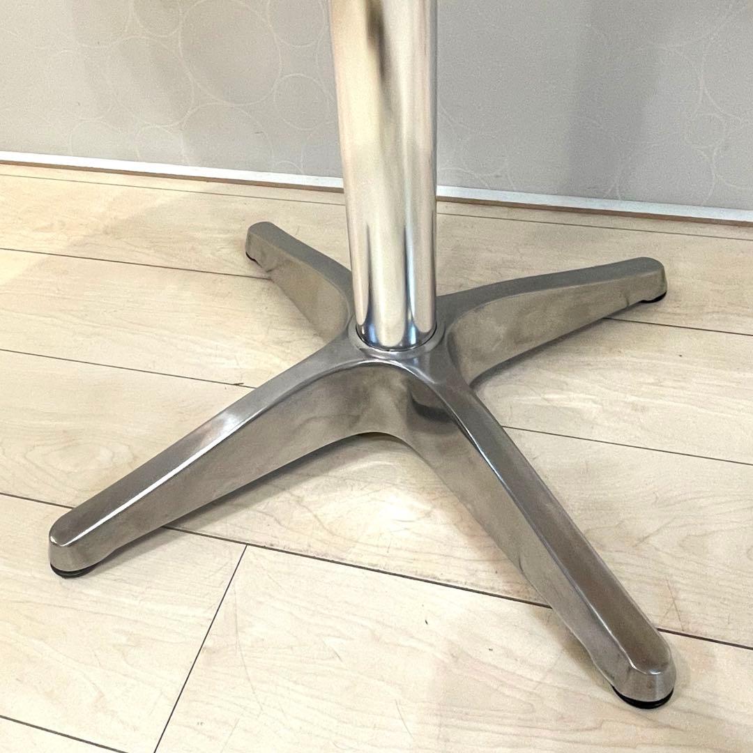 【希少】ヴィンテージ メタリック ラウンドテーブル ダイナー仕様 レトロモダン