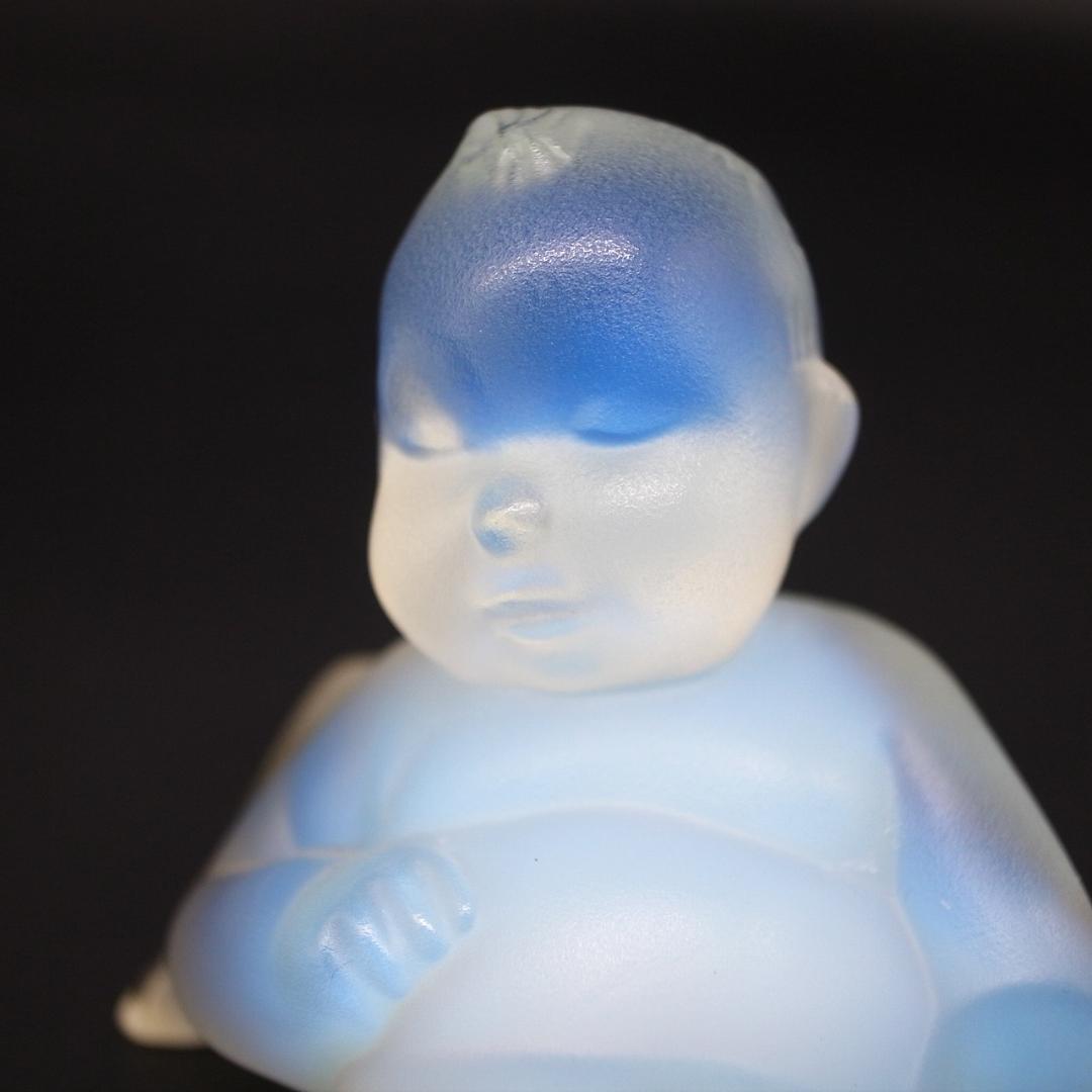 Lalique　ラリック　天使の置物　オパルセント フィギュリン