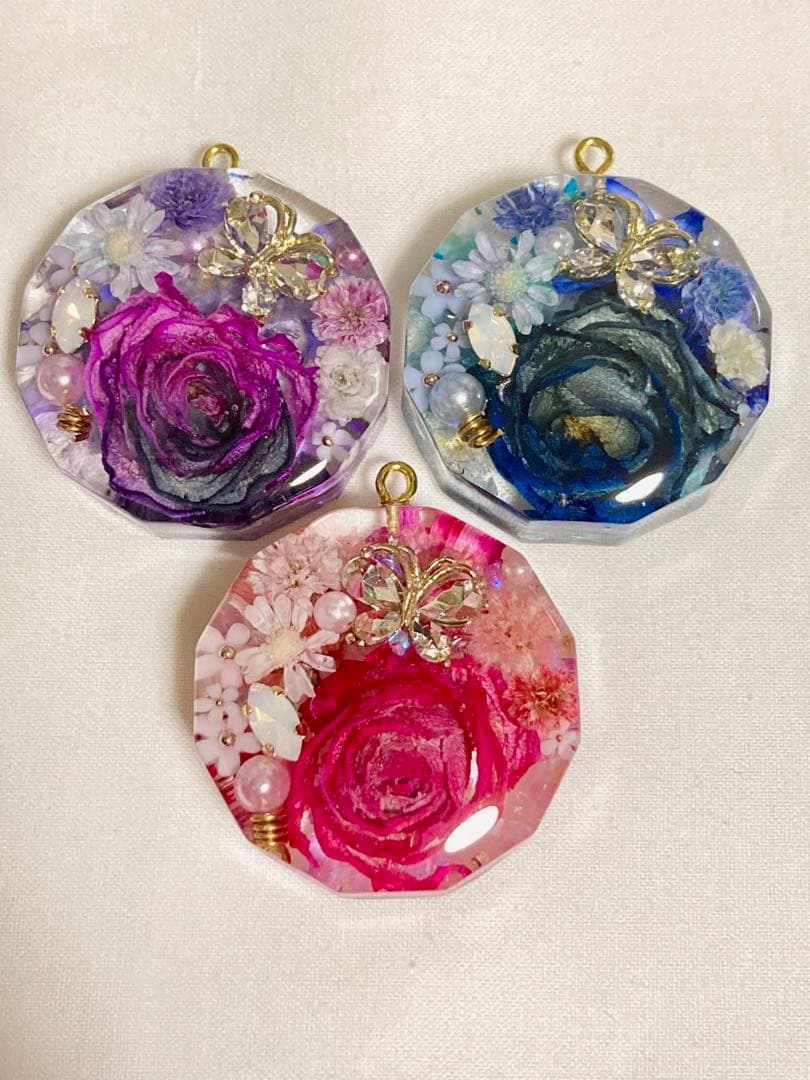 《専用》ハンドメイドネックレス　オルゴナイト　8点