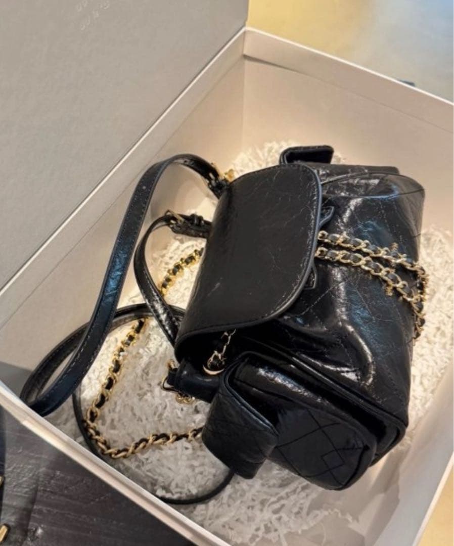 未開封CHARLES&KEITH Duoドゥオツーウェイフロントフラップバック