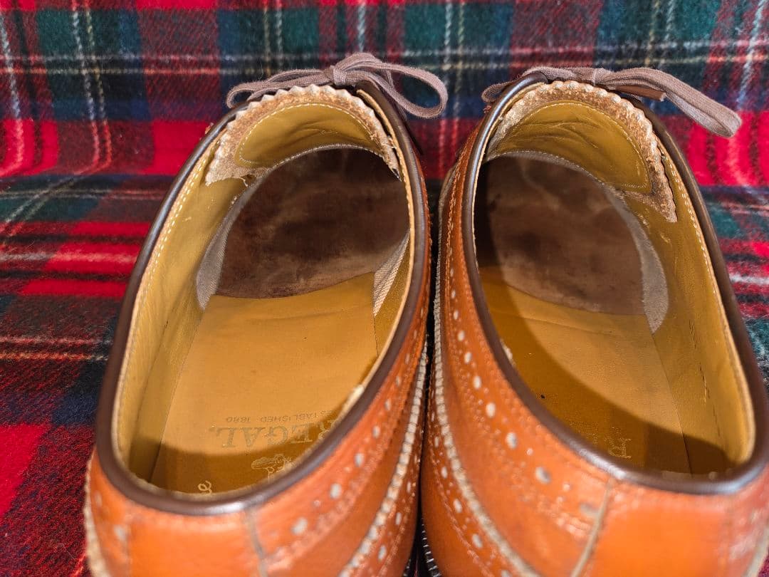 リーガル 2235 ロングウィングチップ 26EE インペリアル グレード