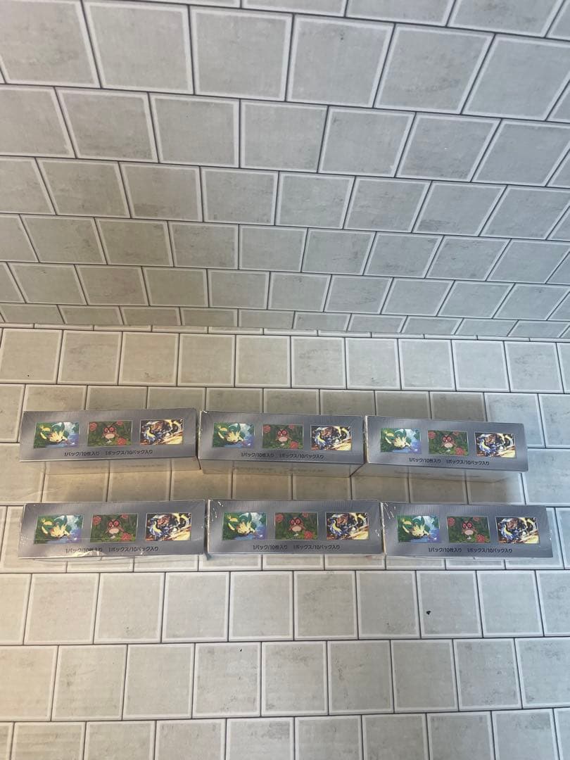 ポケモンカード ハイクラスパックex　テラスタルフェス 6BOX　シュリンク付