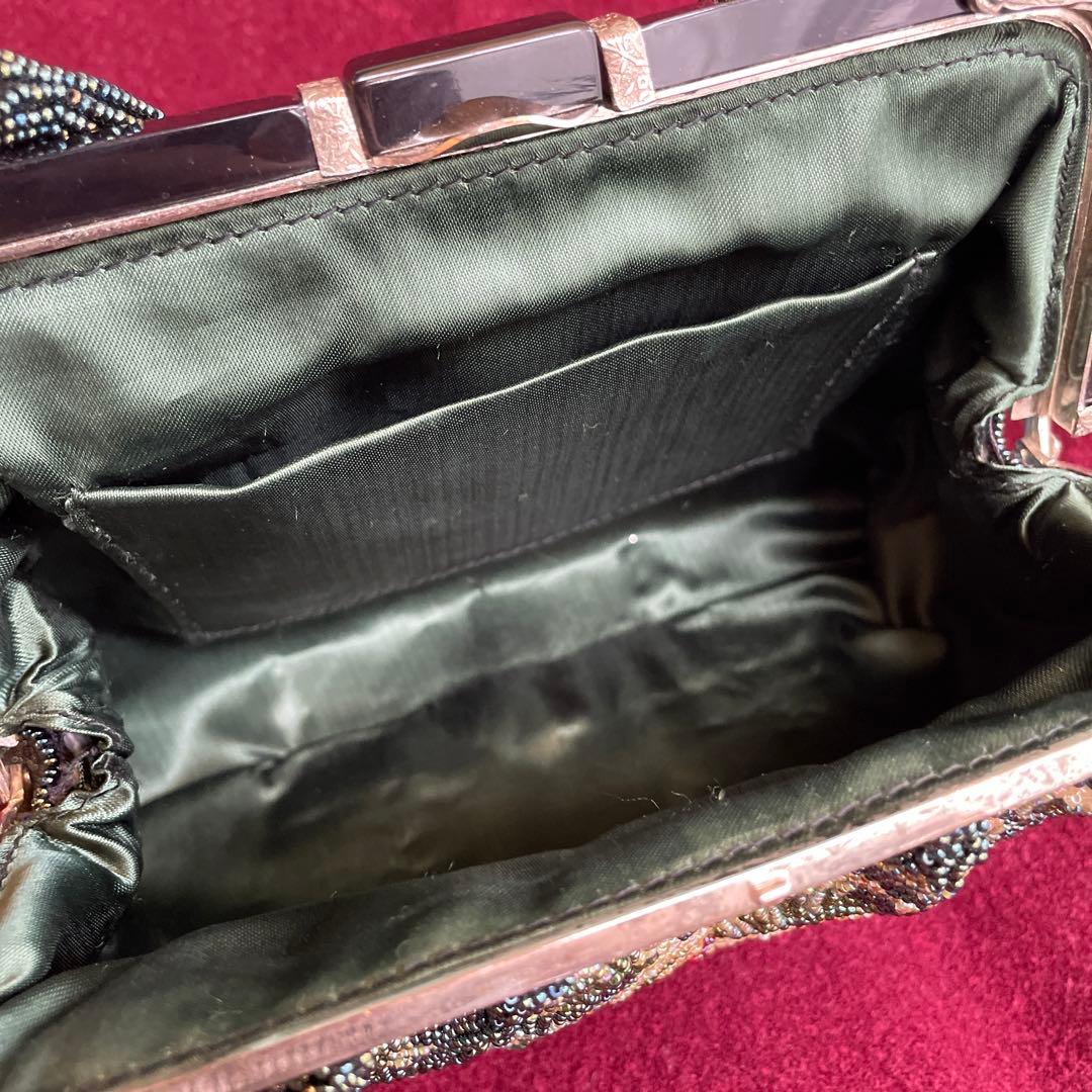 【高級品】ビーズバッグ　2点