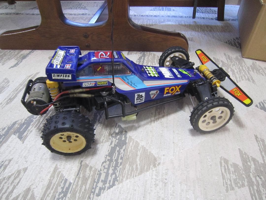 完全動作品 1/10 タミヤ フォックス 2WD 送料込 FOX フルベアリング