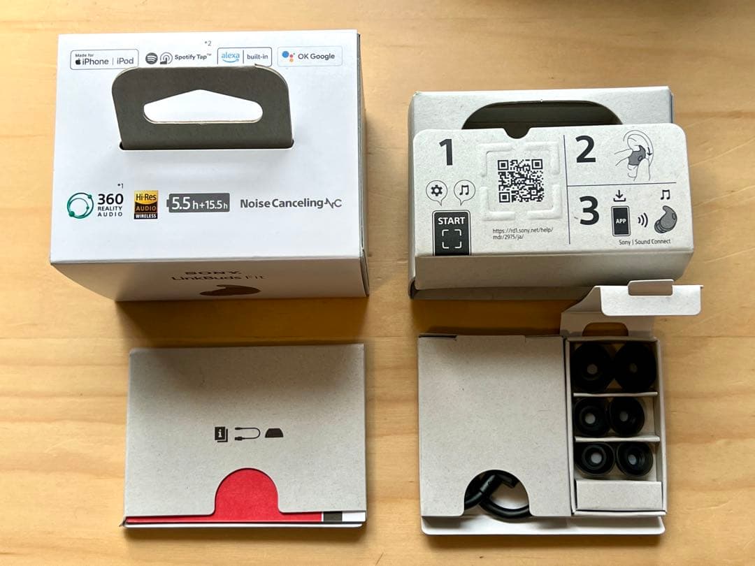 イヤホン WF-LS910NBZ SONY LINKBuds Fit