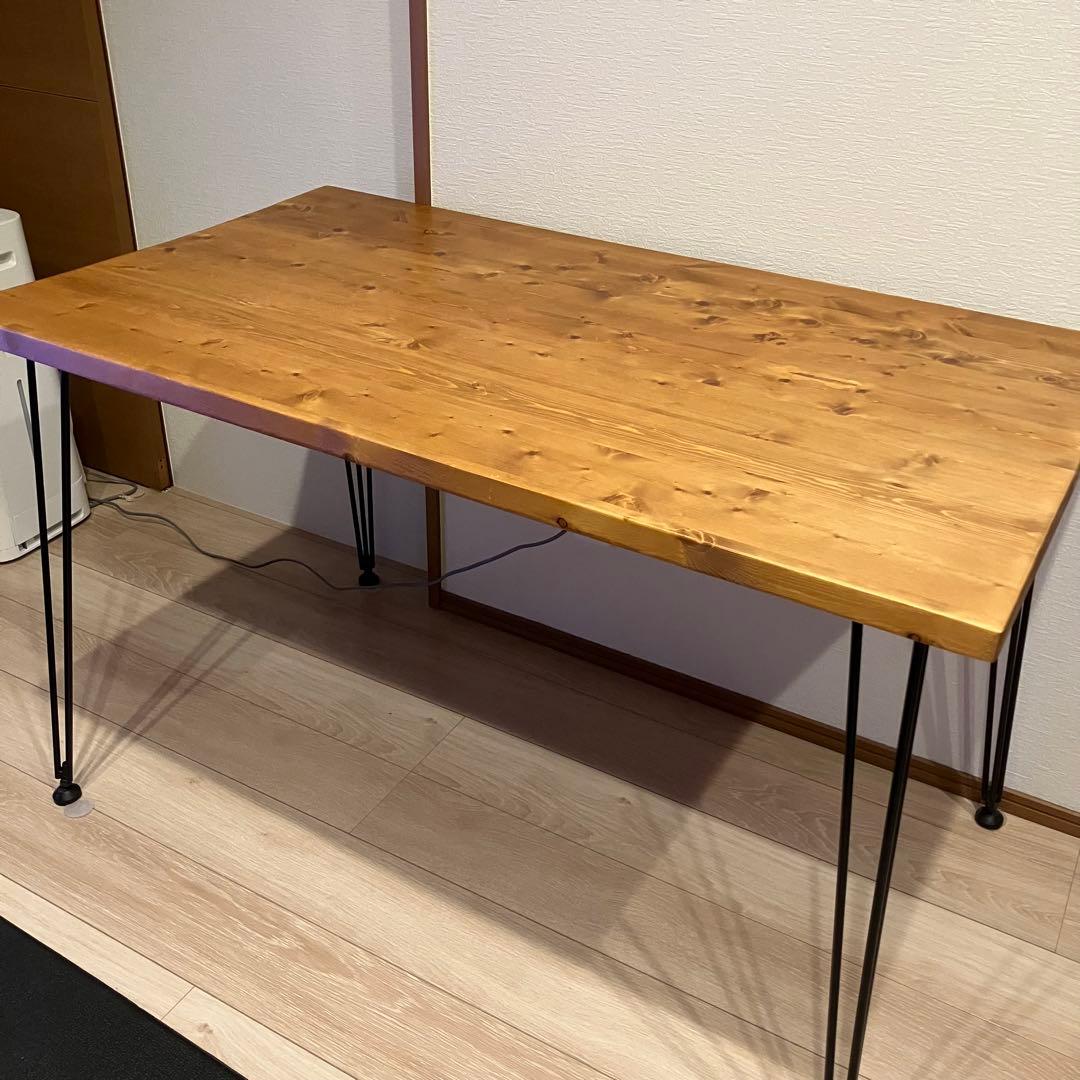 【4/25までに売切希望】LOWYA 天然木ダイニングテーブル 120cm