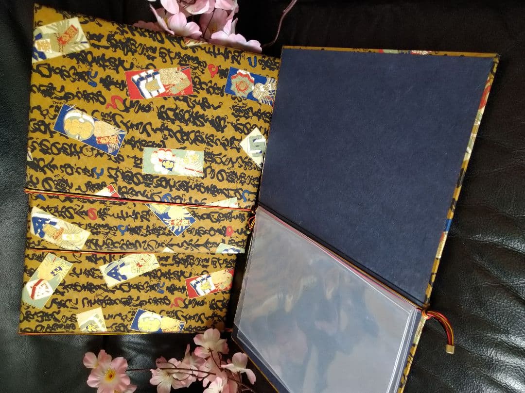 ♥新メーニューに【高級・金彩まとい文字柄・メニューブック】♦9冊