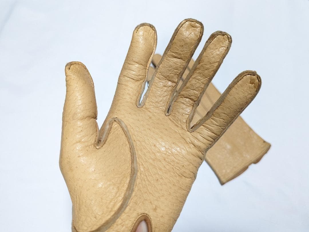 英国製ペッカリーグローブ 革手袋 Austin Reed 40sヴィンテージ