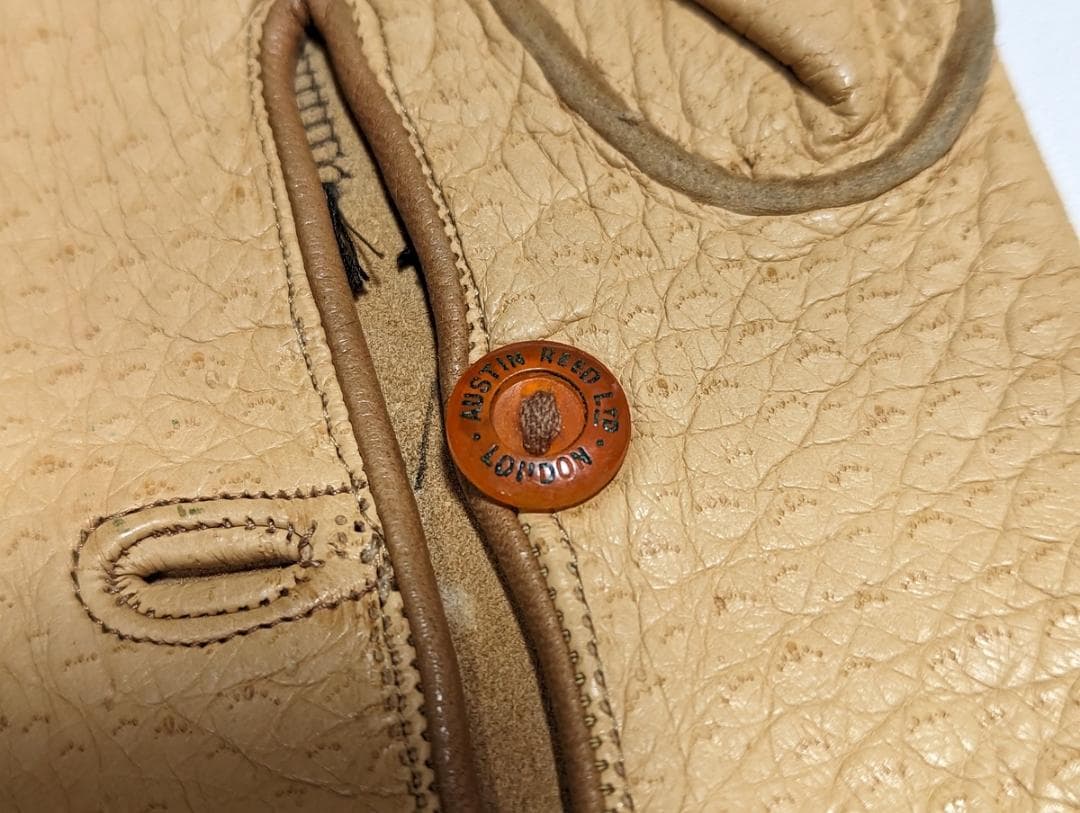 英国製ペッカリーグローブ 革手袋 Austin Reed 40sヴィンテージ