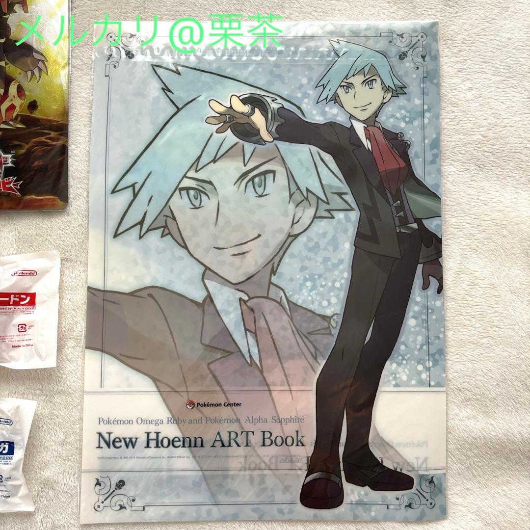 【ポケモンORAS】ポケモンセンター限定購入特典　ニューホウエンアートブック他