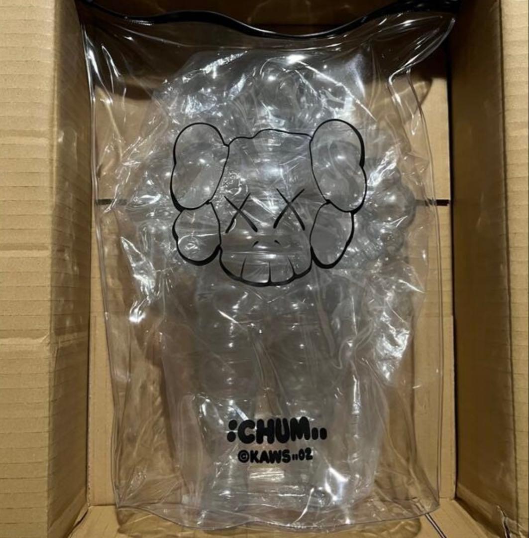 100%本物　超激レア　新品未開封　KAWS CHUM ED1000 クリア
