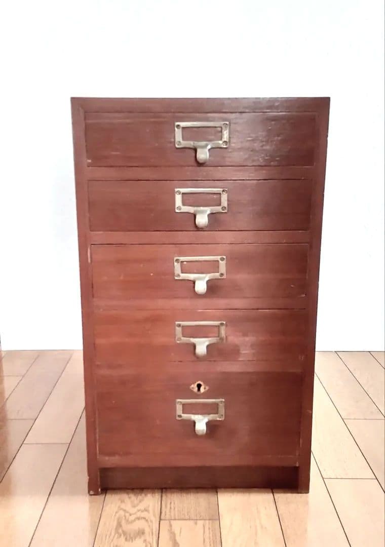 木製　小引き出し　アンティーク　昭和レトロ