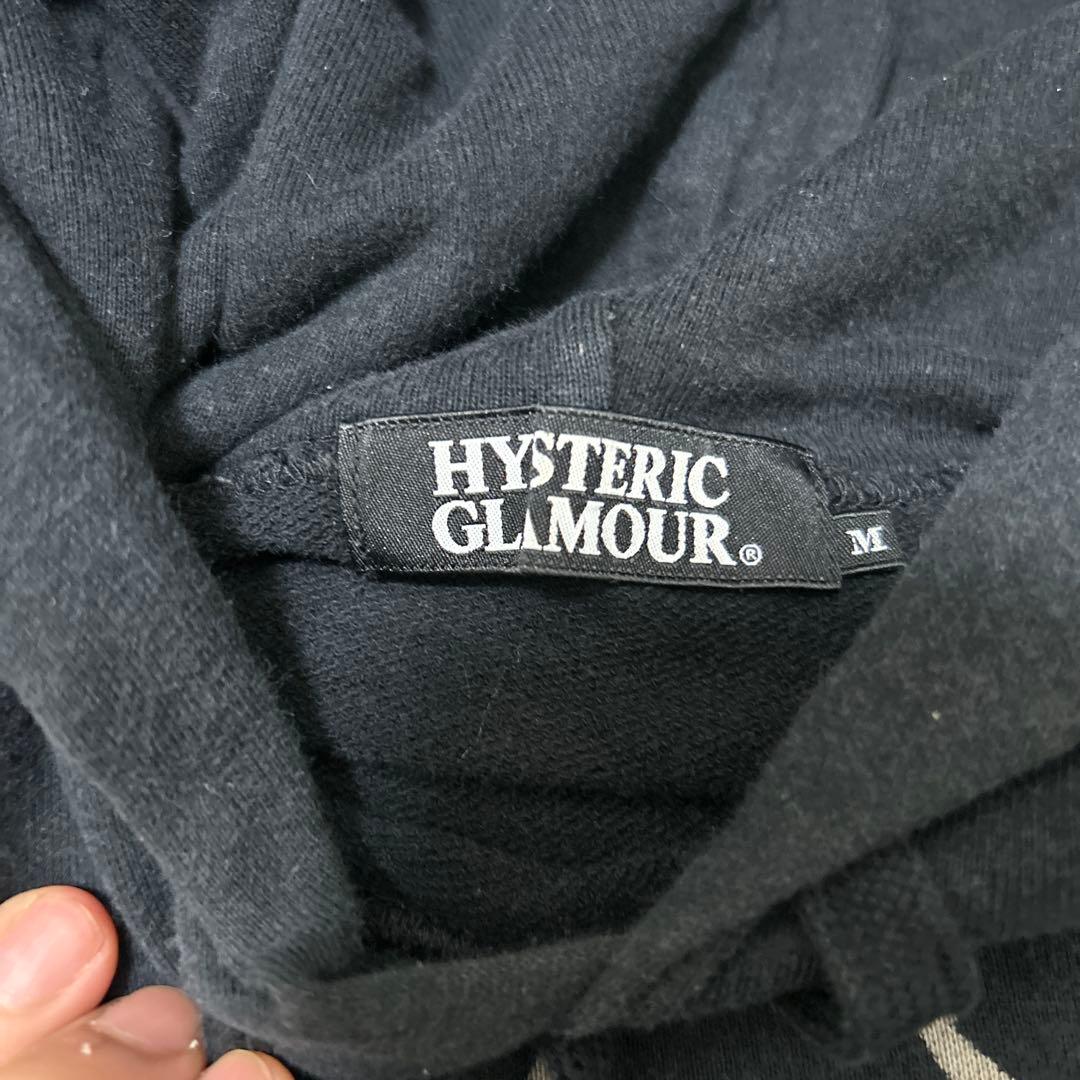 HYSTERIC GLAMOUR スカルプリント パーカー M