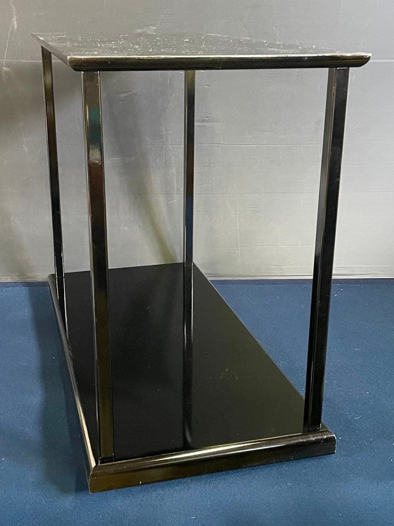 「祖」 真台子 可映 真塗 台子 組立式 紙箱 茶道具 （123F⑩）