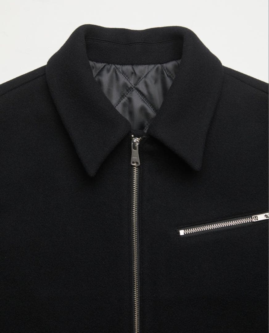 ジャケット・アウター COOR 2025AW Double-faced wool zip jacket