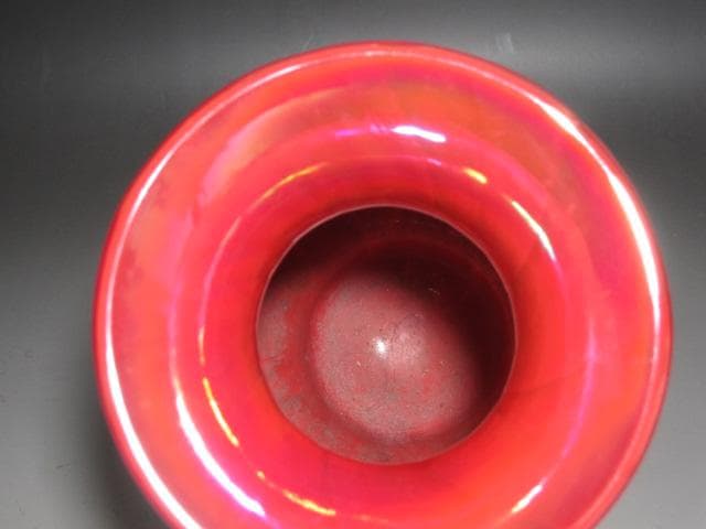 ☆　藤田喬平　ガラス花瓶　目をひく一品です☆y578