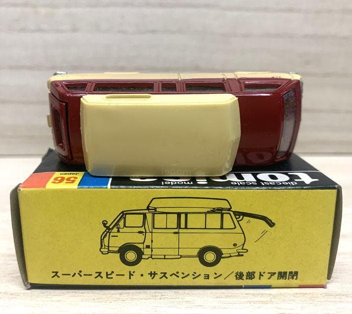 トミカ　ホンダ TN360郵便車＆トヨタハイエースコミューターキャンピングカー