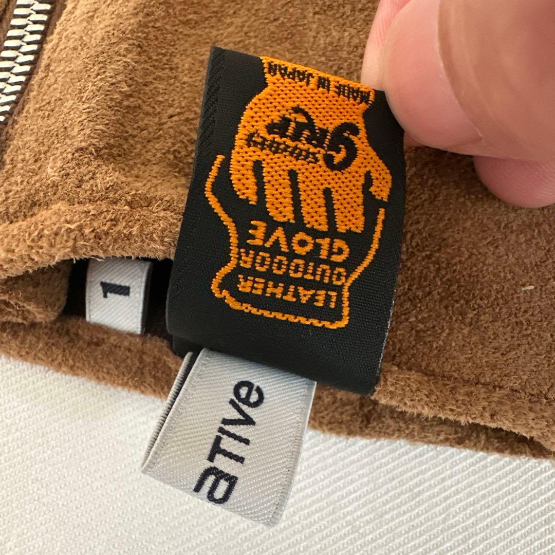 nonnative BIKER GLOVES BY GRIP SWANYスエード