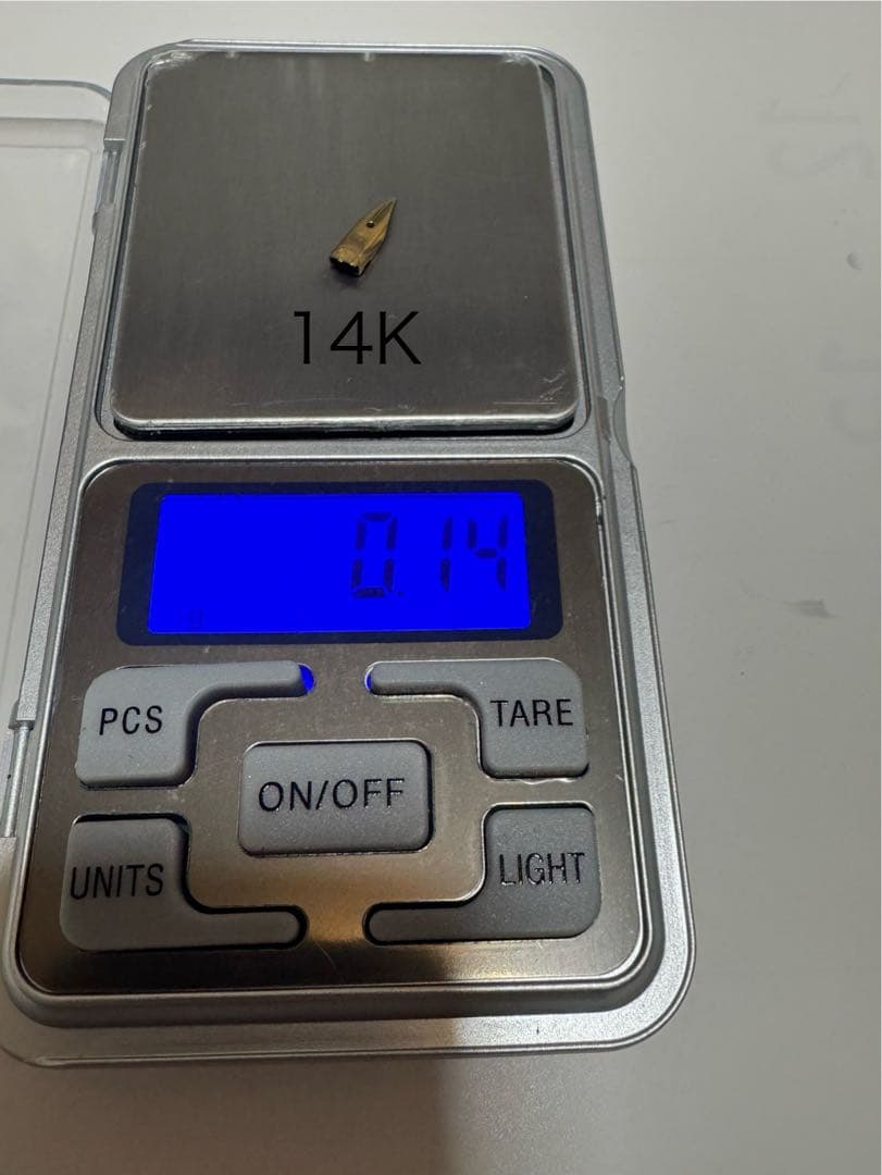 ペン先 21K 18K 10K 14K