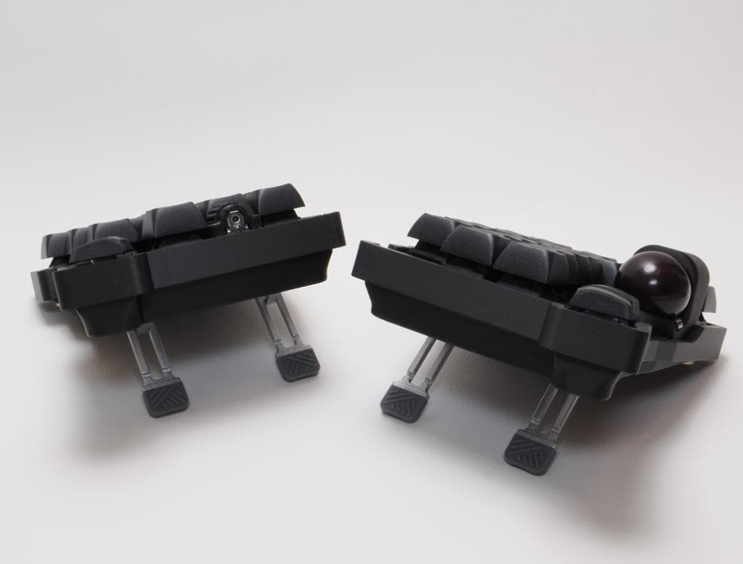 【mq氏専用】左右分割式トラックボール付きワイヤレスキーボード