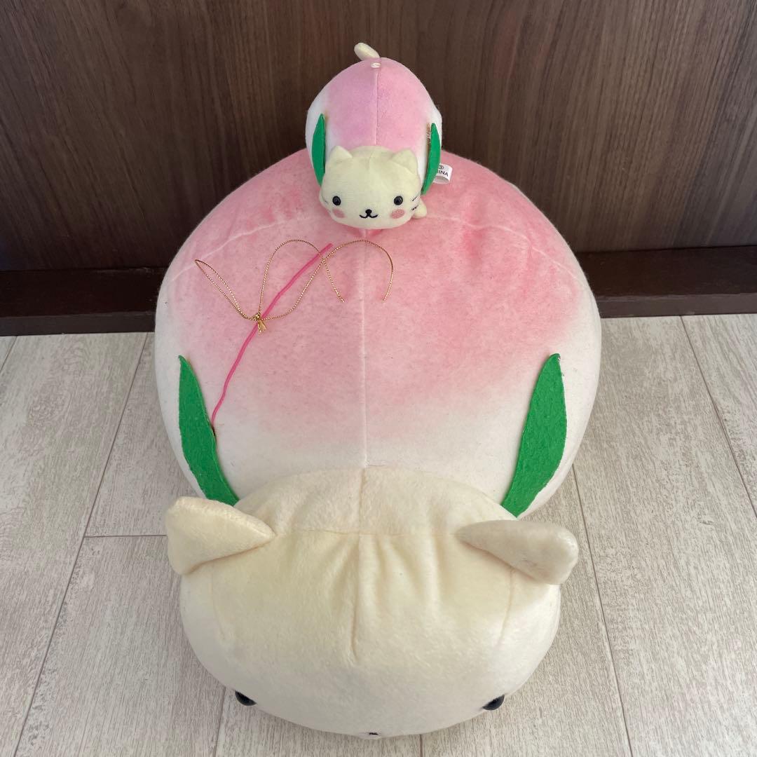 にゃんにゃん　にゃんこ飯店　BIG ぬいぐるみ　ももにゃんこまん