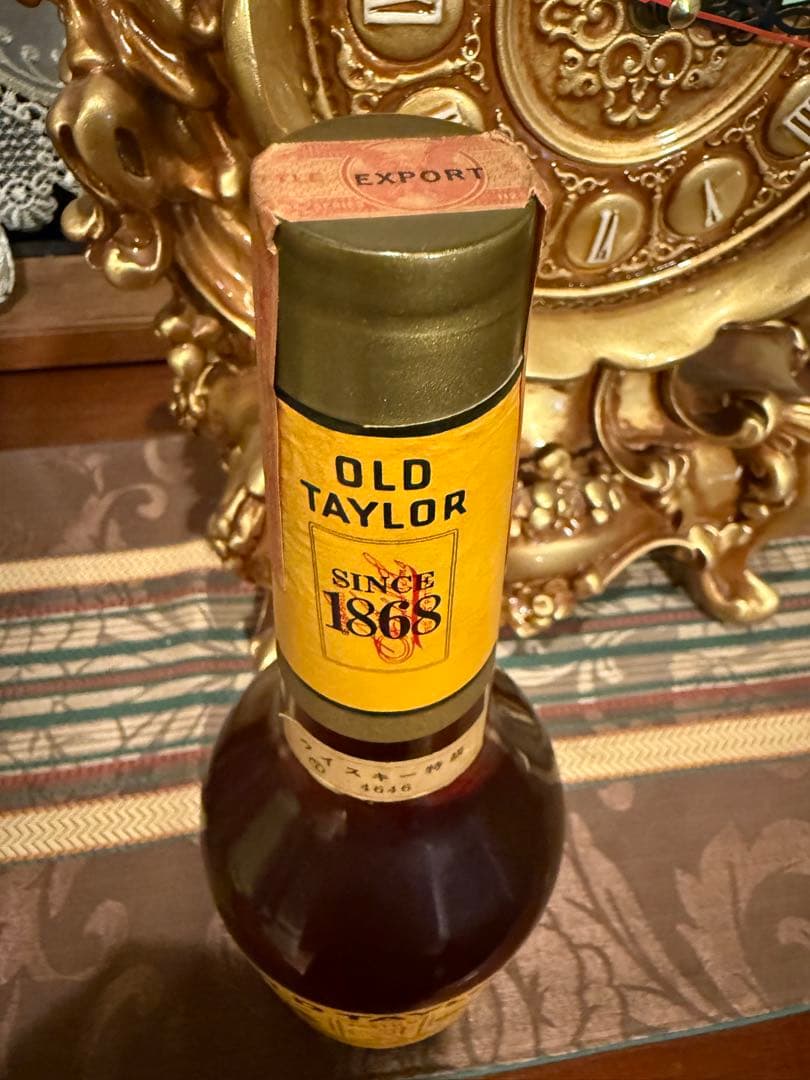 古酒未開栓オールド テイラー86プルーフ　OLDTAYLOR 86 PROOF