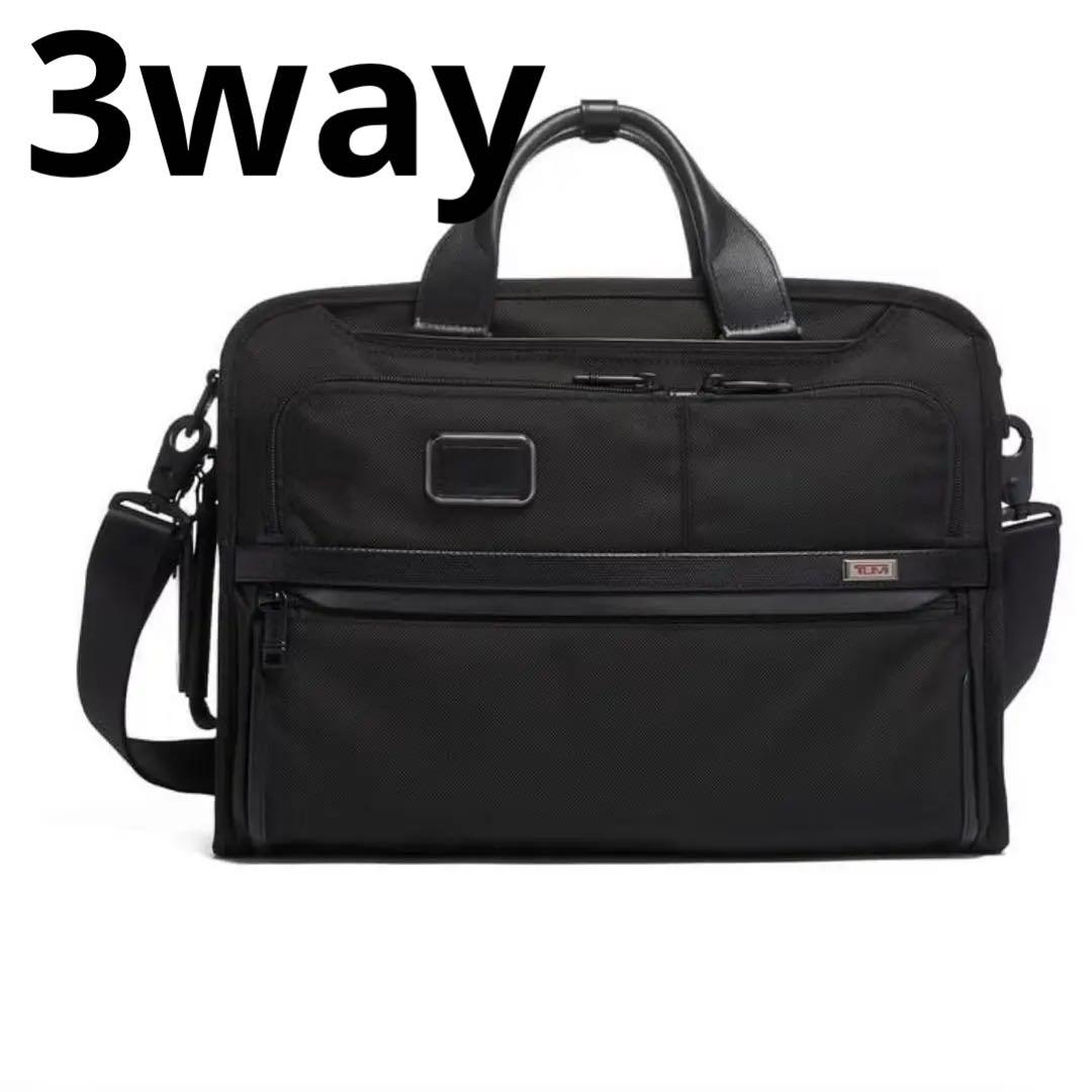 トゥミ ビジネスバッグ アルファ スリム3ウェイブリーフ ブラック