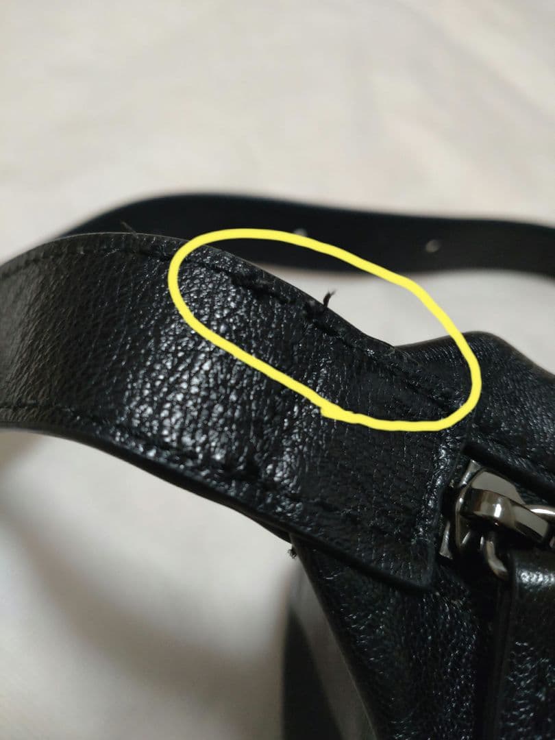 ear PAPILLONNER ボックスミニショルダーバッグ　ブラック