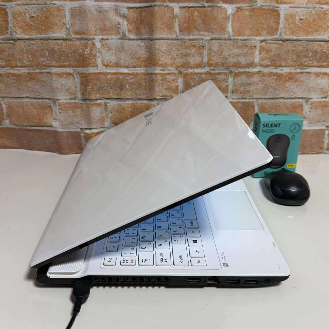 NECノート PC 高速起動SSD 256GB Windows11 オフィス付