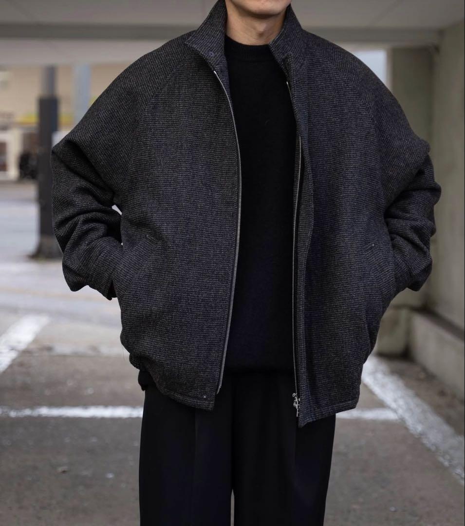 sssteinSTAND COLLAR ZIP BLOUSONシュタインブルゾン