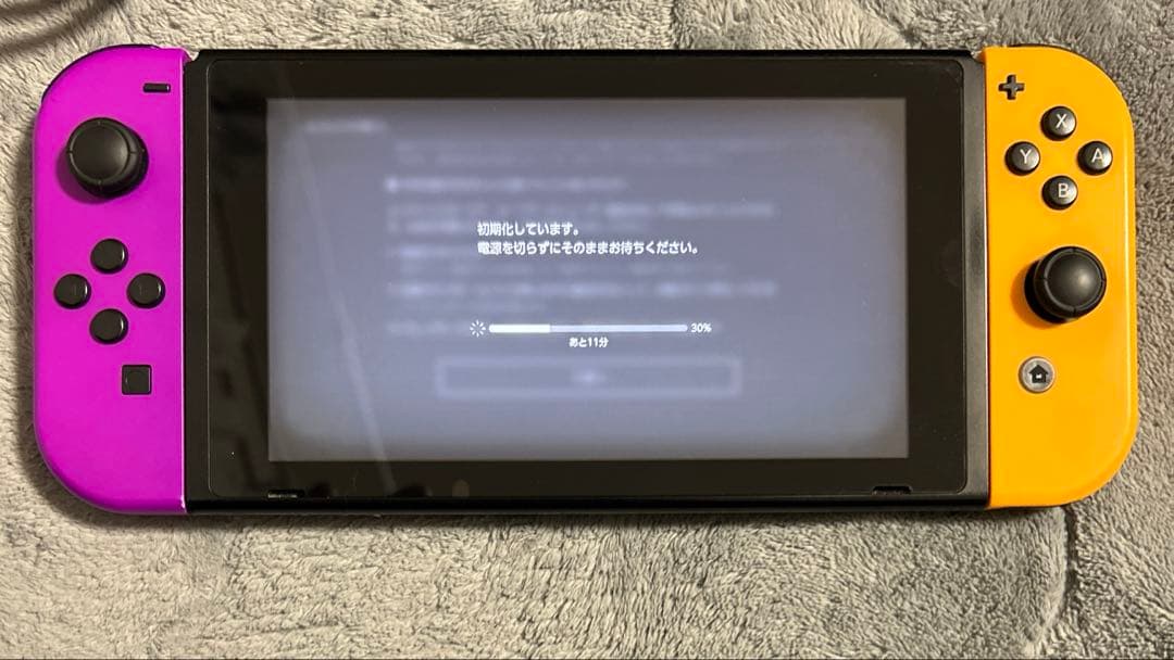 Nintendo Switch 本体 紫/オレンジ Joy-Con