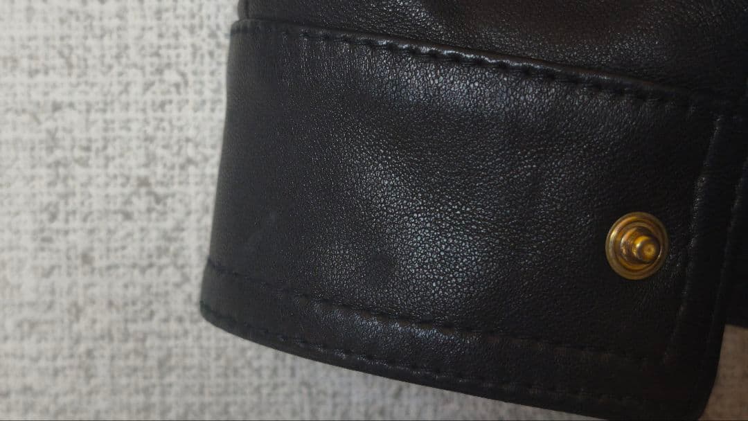 EMMETI JURI ゴールドジップ　ブラック　46