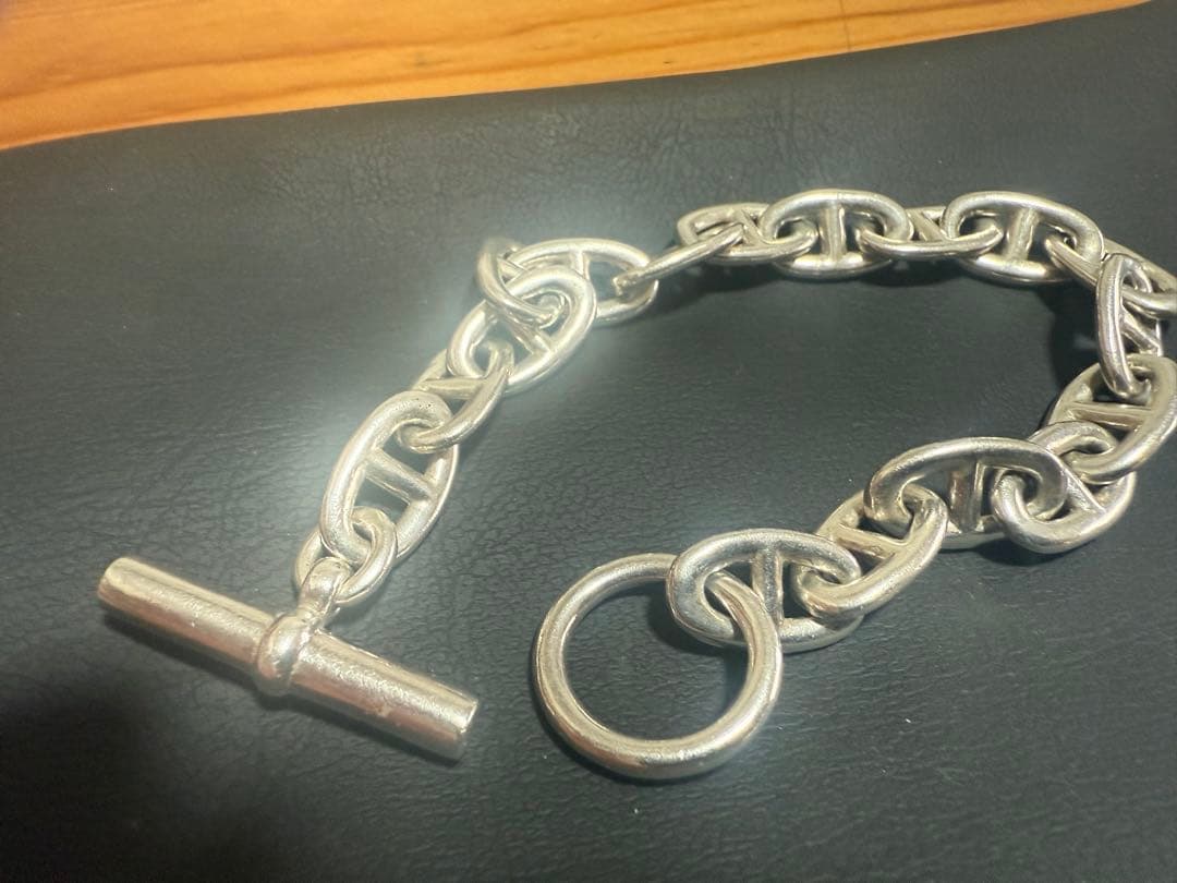 エルメス シェーヌ・ダンクル オマージュ　シルバー ブレスレット❗️SV925製