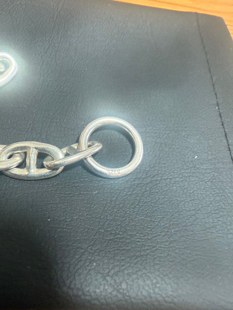 エルメス シェーヌ・ダンクル オマージュ　シルバー ブレスレット❗️SV925製